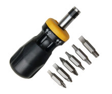 Skrutrekker m/skralle og bits 12-i-1